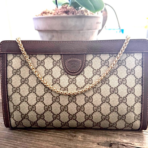 ♦️SOLD♦️Ophidia Sherry Line Supreme GG Monogram Clutch Crossbody Bag - Picture 3 of 13